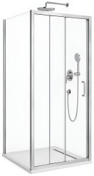 Душевой уголок Cezares MOLVENO-AHF-31-120/80-C-CR-IV 120x80, профиль хром