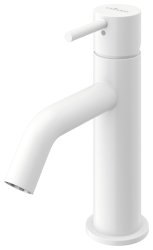 Смеситель для раковины Cezares Leaf LEAF-LSM2-L-BIO, белый матовый