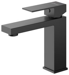 Смеситель для раковины Cezares Slider SLIDER-LS-NOP, черный матовый