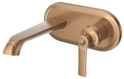 Смеситель для раковины Cezares Liberty LIBERTY-BLI-BR-W0 встраиваемый, брашированное розовое золото
