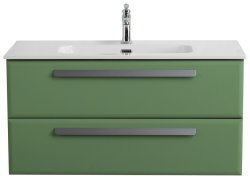 Тумба под раковину Cezares ECO-CER-N-1000-2C-SO-PS-P 100x50 подвесная