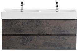 Тумба под раковину Cezares MOLVENO 46-120-2C-SO-2-OSS 120x50 подвесная, оксид