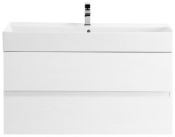 Тумба под раковину Cezares MOLVENO 46-80-2C-SO-BG 80x50 подвесная, белый лед