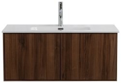 Тумба под раковину Cezares Portofino 55935 100x43 подвесная, орех