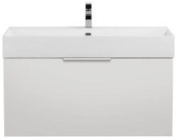 Тумба под раковину Cezares Premium 55401 90x43 подвесная, белая матовая