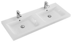 Раковина Cezares ECO CZR-1200/480-2-LV-MR-ECO 120x48, белая