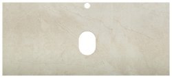 Столешница BelBagno KEP-90-MCO 90x46 из керамогранита, бежевый матовый мрамор