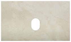 Столешница BelBagno KEP-80-MCO-W0 80x46 из керамогранита, бежевый матовый мрамор