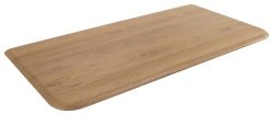 Столешница Cezares Idra 55836 98.4x50 из МДФ, дуб табачный