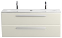 Тумба с раковиной Cezares Eco-cer-n 00-00017271 121x51 подвесная, альпака брашированная