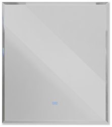 Зеркало с подсветкой Cezares Interni CZR-SPC-INT-800-900-LED-TCH-WARM-BL 80x90, белый глянцевый