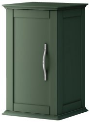 Шкаф Cezares Tiffany 55334 34x59, зеленый матовый