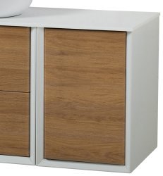 Шкаф Cezares Bellagio 54864 35x48, дуб табачный