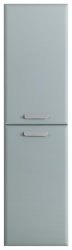 Шкаф-пенал Cezares Eco ECO-CER-N-1500-2A-SC-GAO-P 40x150, серо-голубой матовый