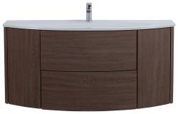 Тумба с раковиной Cezares Eden 00-00014022 121x52 подвесная, дуб затемненный