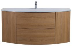 Тумба с раковиной Cezares Eden 00-00014031 121x52 подвесная, дуб табачный
