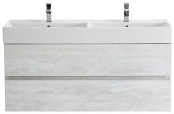 Тумба с раковиной Cezares Molveno 46 00-00012012 120x62 подвесная, светлое дерево