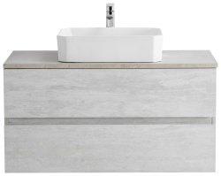 Тумба с раковиной Cezares Molveno 46 00-00012893 80x52 подвесная, светлое дерево