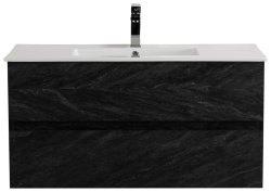 Тумба с раковиной Cezares Molveno 46 00-00018018 101x51 подвесная, антрацит