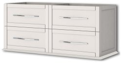 Тумба с раковиной Cezares Tiffany 00-00013120 120x56 подвесная, белая матовая