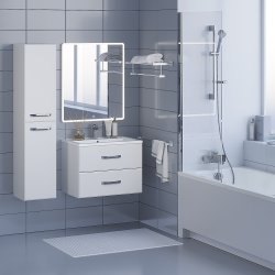 Тумба с раковиной Uperwood Foster 291020530 70x45 подвесная, белая