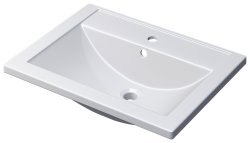 Тумба с раковиной Uperwood Foster New KFosterNEW60w 60x41 подвесная, белая