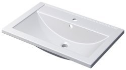 Тумба с раковиной Uperwood Foster New KFosterNEW70w 70x45 подвесная, белая