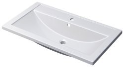 Тумба с раковиной Uperwood Foster New KFosterNEW80w 80x45 подвесная, белая
