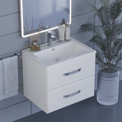 Тумба под раковину Uperwood Foster 291020510 60x41, белая