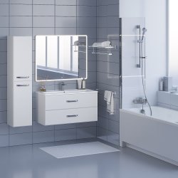 Тумба под раковину Uperwood Foster 291020514 100x45, белая
