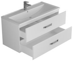 Тумба под раковину Uperwood Foster 291020514 100x45, белая