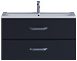 Тумба под раковину Uperwood Foster 291020518 90x45, черная