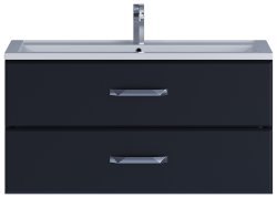 Тумба под раковину Uperwood Foster 291020519 100x45, черная