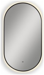Зеркало с подсветкой Uperwood Next ZNext50100b 50x100, черный
