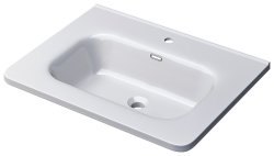 Раковина Uperwood Monica RMonica60wg 61x46, белая глянцевая