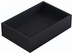 Раковина Uperwood Angkor 291020324 60x40, черная матовая
