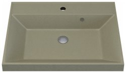 Раковина Uperwood Classic Quartz 291030013 60x45, бежевая матовая, десерт