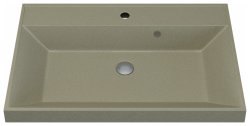Раковина Uperwood Classic Quartz 291030018 70x45, бежевая матовая, десерт