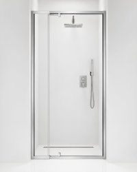 Душевая дверь Cezares VARIANTE VARIANTE-B-1-80/90-C-Cr 80x195 распашная, профиль хром