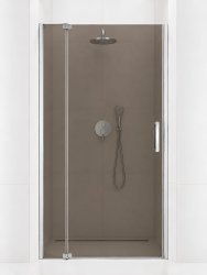 Душевая дверь Cezares SLIDER SLIDER-B-1-70/80-GRIGIO-Cr 70x195 распашная, профиль хром