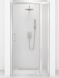 Душевая дверь Cezares MOLVENO MOLVENO-BA-11-80+20-C-Cr-IV 100x195 распашная, профиль хром