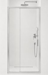 Душевая дверь Cezares MOLVENO MOLVENO-BF-3-100-C-Cr-IV 100x195 раздвижная, профиль хром