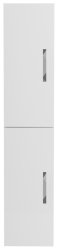 Шкаф-пенал BelBagno AURORA-1600-2A-SC-BL-P-L 33x160, белый глянцевый