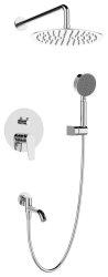 Душевая система BelBagno ANCONA-VDSET-CRM, цвет хром