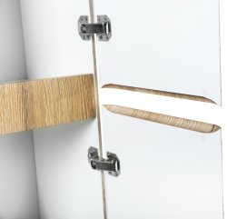 Шкаф-пенал BelBagno ALBANO-1600-2A-SC-RR-P 32x160, дуб фактурный