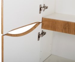 Шкаф-пенал BelBagno FLY-MARINO-1500-2A-SC-RN-P-L 40x150, дуб натуральный