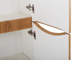 Шкаф-пенал BelBagno FLY-MARINO-1500-2A-SC-RN-P-R 40x150, дуб натуральный