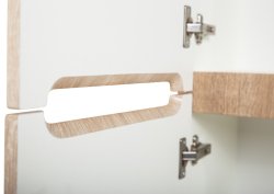 Шкаф-пенал BelBagno ETNA-1500-2A-SC-WO-P-L 40x150, белый дуб