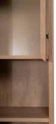 Шкаф-пенал BelBagno KRAFT-1600-1A-SC-RNN-R 33x160, дуб небраска натуральный