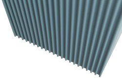 Шкаф-пенал BelBagno UNO-1600-1A-SC-AO 33x160, голубой матовый